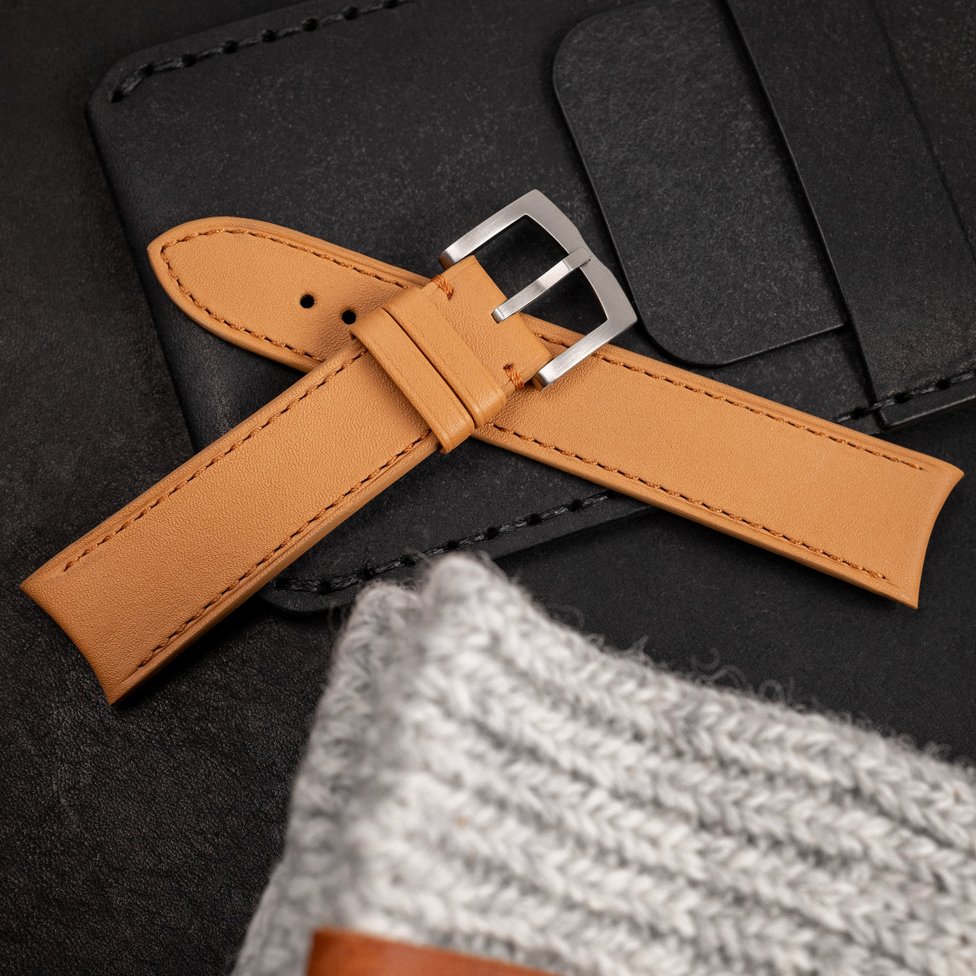 Honey Leather Strap " HD "