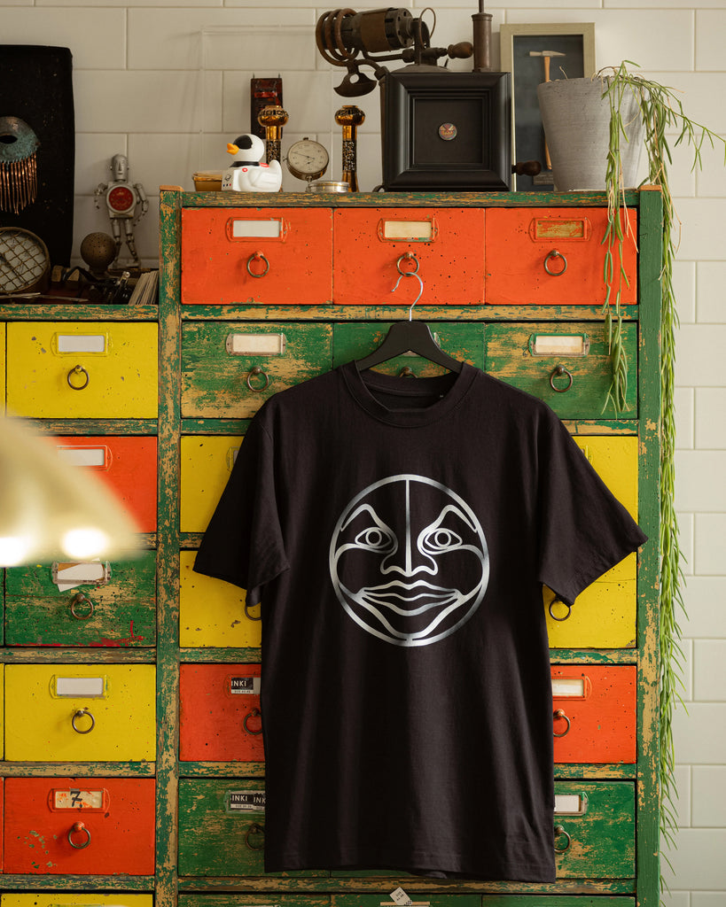 S.U.F Helsinki Sarpaneva Moonface Steel T-shirt